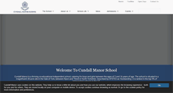 Desktop Screenshot of cundallmanorschool.com